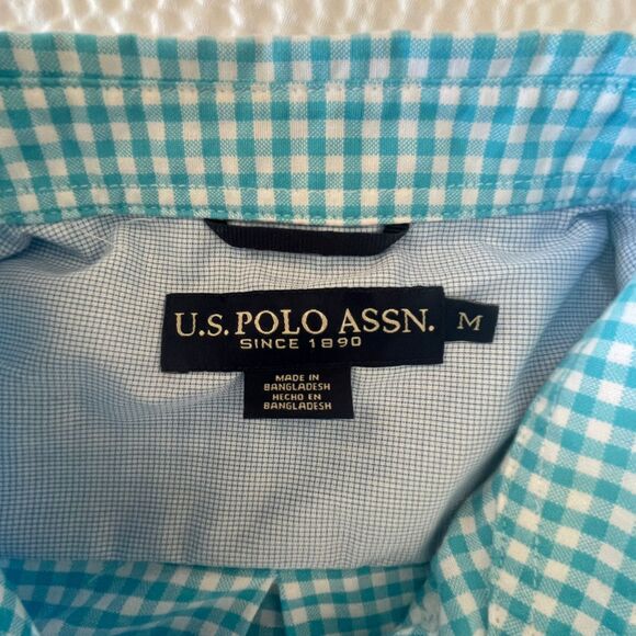 U.S. Polo Assn. Men's Long Sleeve Officewear Buttondown Oxford Shirt Size M - Picture 8 of 8
